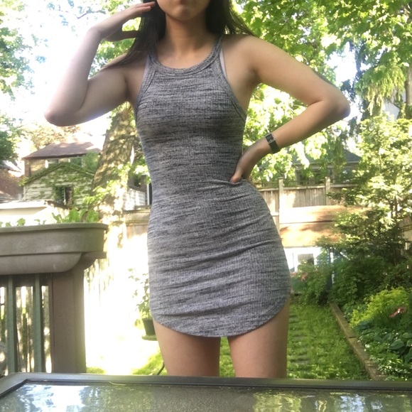 Grey bodycon dress - Picture 3 of 4